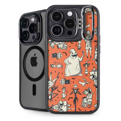 Disney The Nightmare Before Christmas Character Pattern print iPhone 16 Pro Kickstand Case